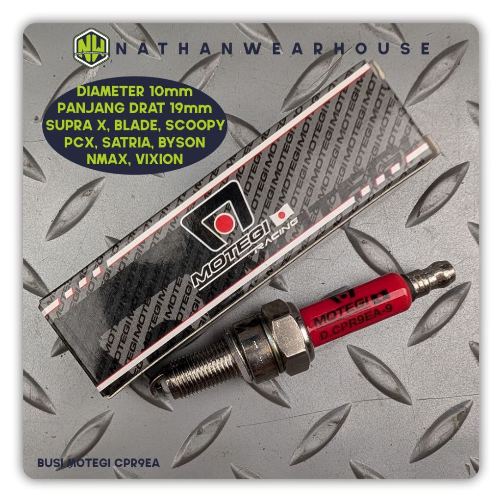 Busi Motegi CPR9EA Beat CB 150R Megapro New PCX Scoopy FI Vario Spacy