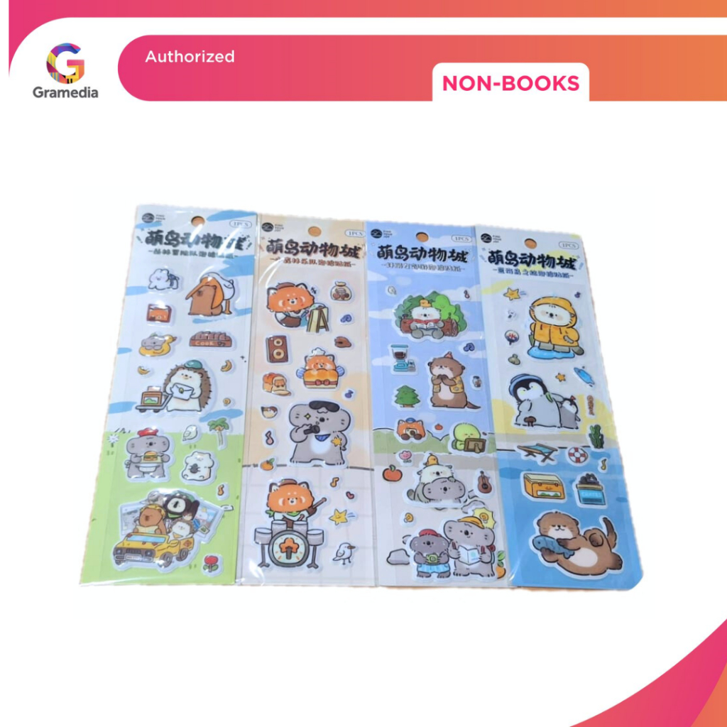 

Gramedia Surabaya - FYJ LOVELY ISLAND ZOO FOAM STICKER /40 FD81771