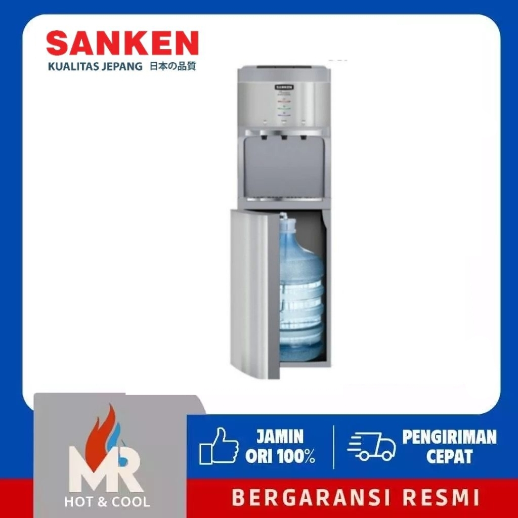 SANKEN 555 Dispenser Galon Bawah HWD 555IC Low Watt HWD-C555IC