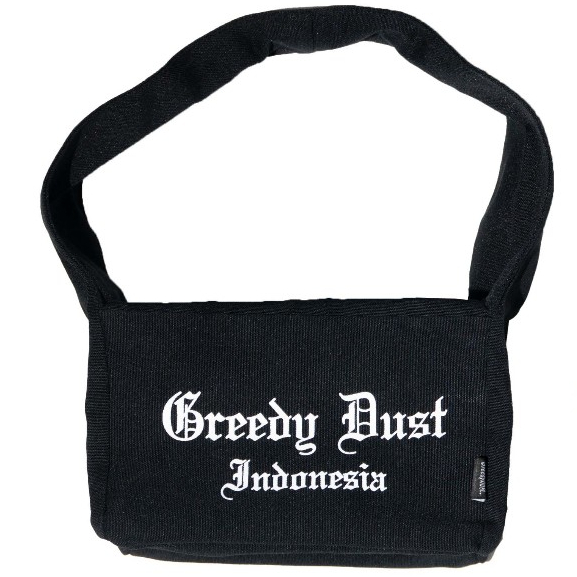 Greedy Dust Indonesia Mini Sling Bag Black