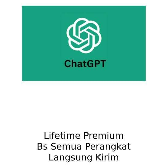 【﻿２４／７】Lifetime ChatGPT Premiume (API Key)