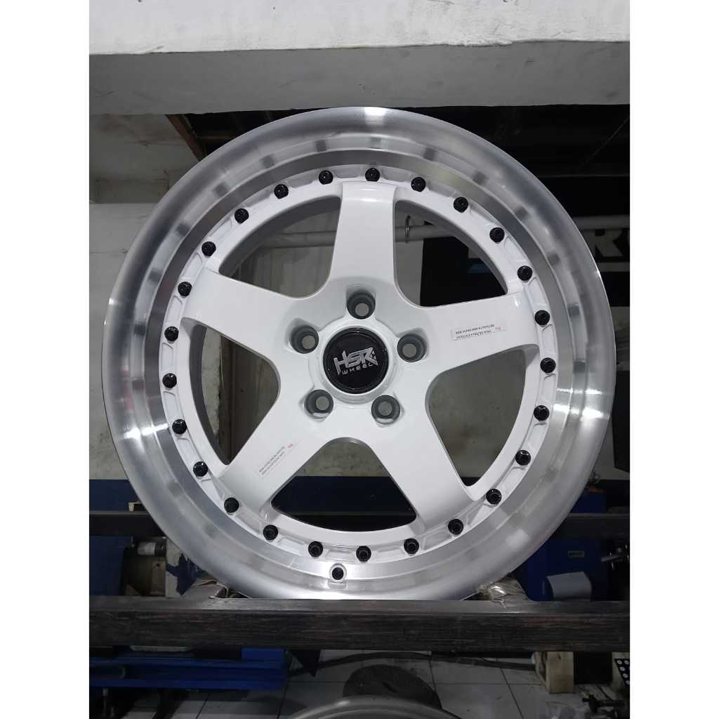 VELG RACING MOBIL CELONG HSR BOB RING 17 HSR R17 LEBAR 7,5/8,5 LUBANG 5X114,3 ET42/35