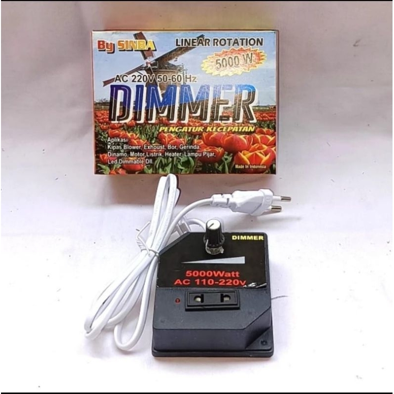 Dimmer 5000watt pengatur kecepatan