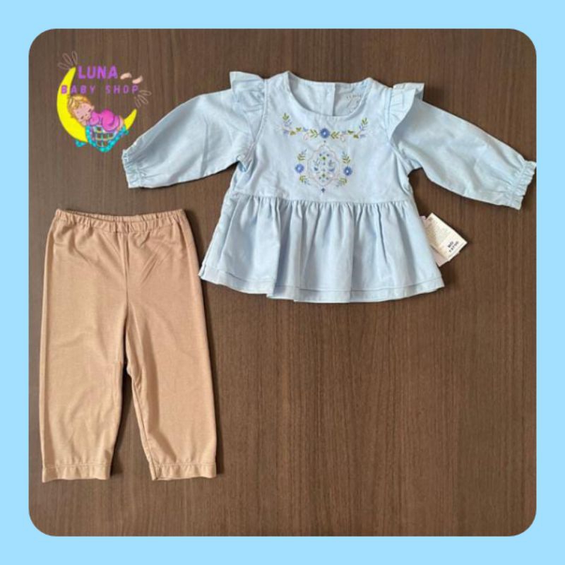 Ichigo Dazzling Setelan Girl NB 0-6 bulan
