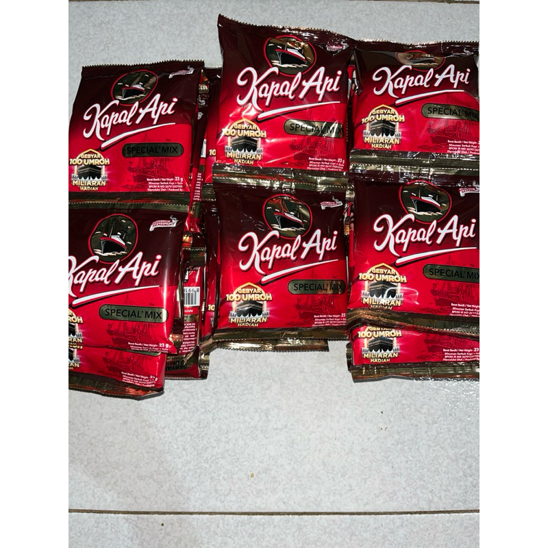

Kopi kapal api special mix renceng 10 x 23 gram