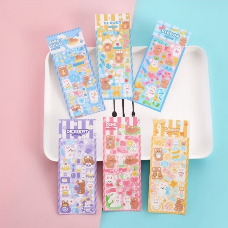 

sticker hologram 10 Lembar / stiker waterproof