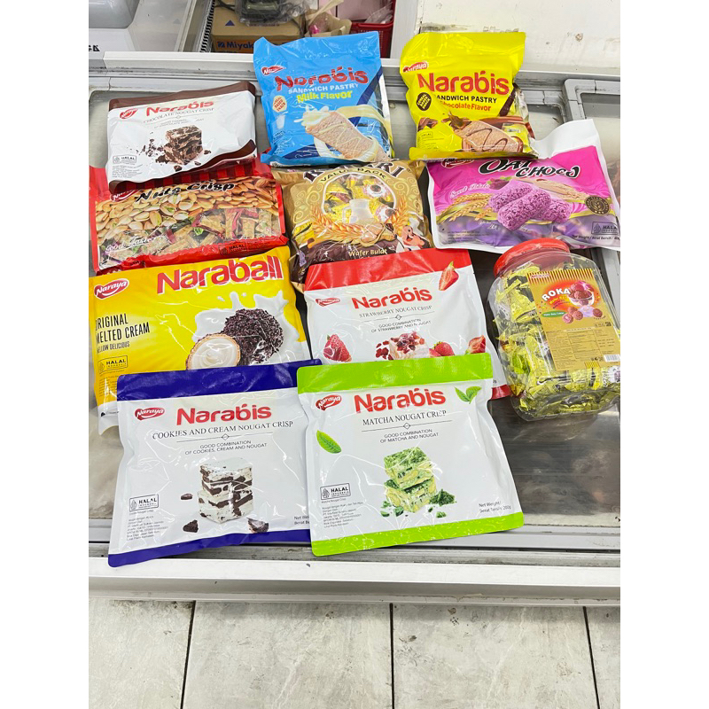 

COKLAT NARABIS NOUGAT TULIS DICATATAN