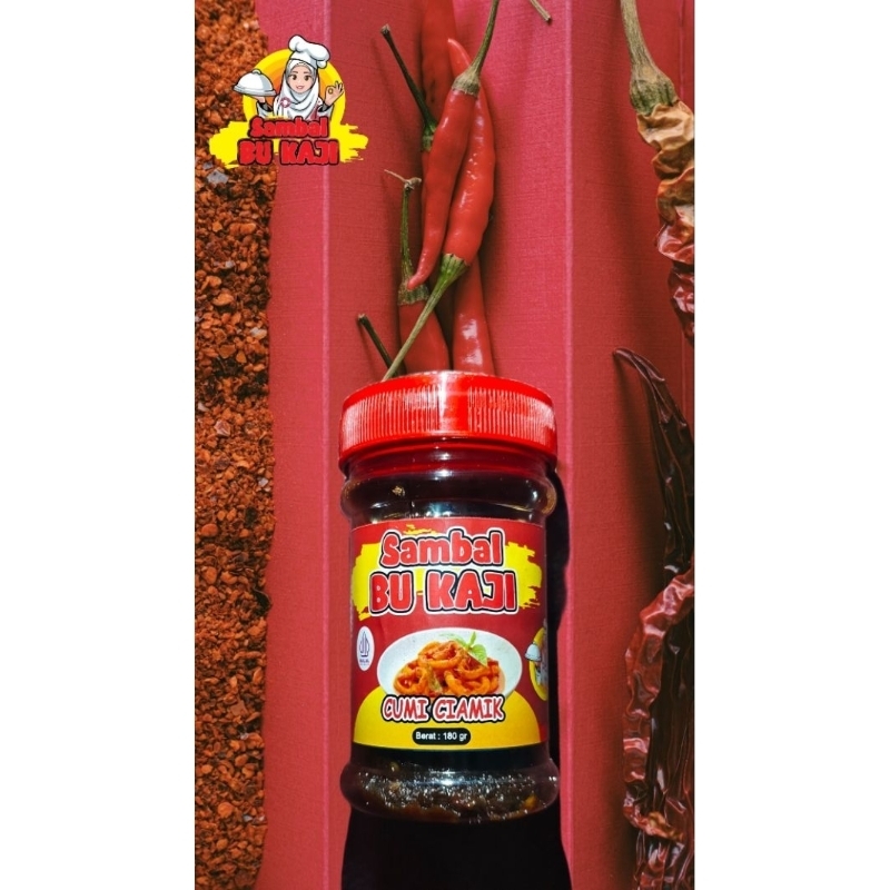 

Sambal Bu Kaji Cumi Ciamik