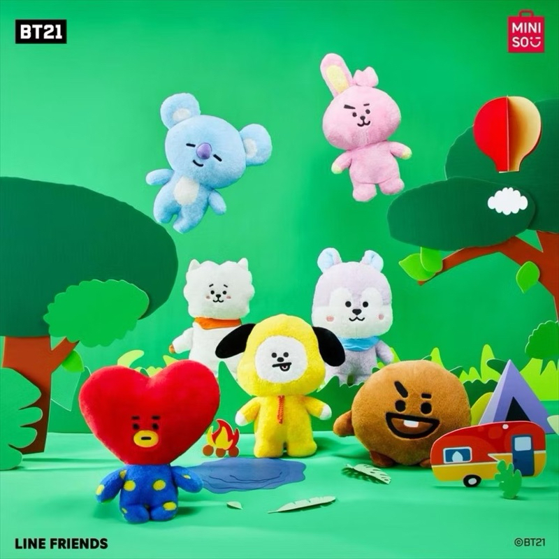 boneka bt21 / boneka bts / boneka besar bt21 bts korea / boneka bts bt21 korea