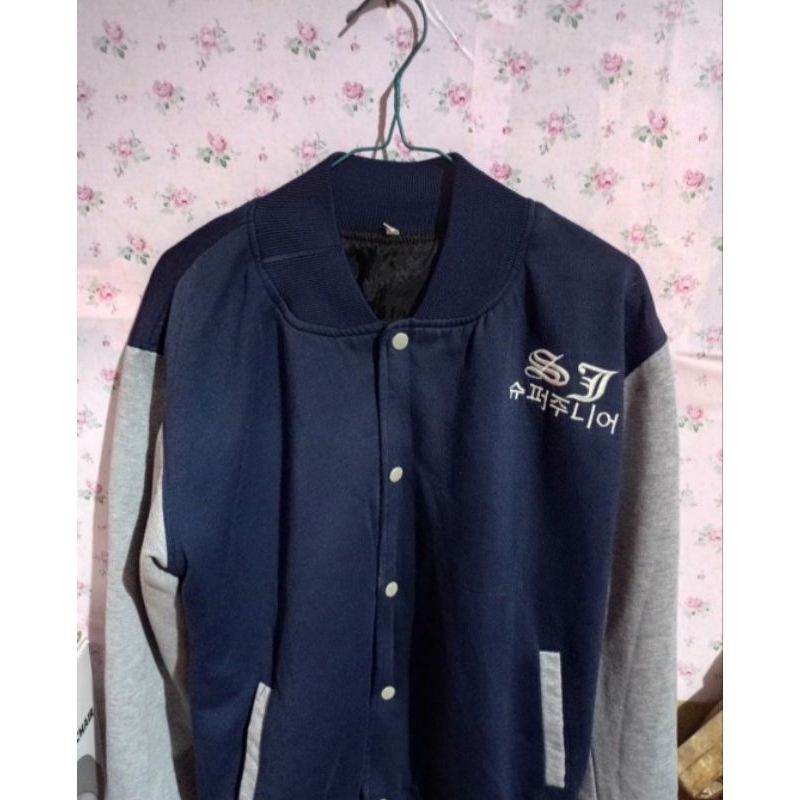 jaket baseball super junior