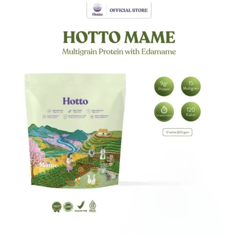 

HOTTO MAME 1 POUCH isi 12 sachet MATARAMLOMBOK BIMA DOMPU SUMBAWA NTB