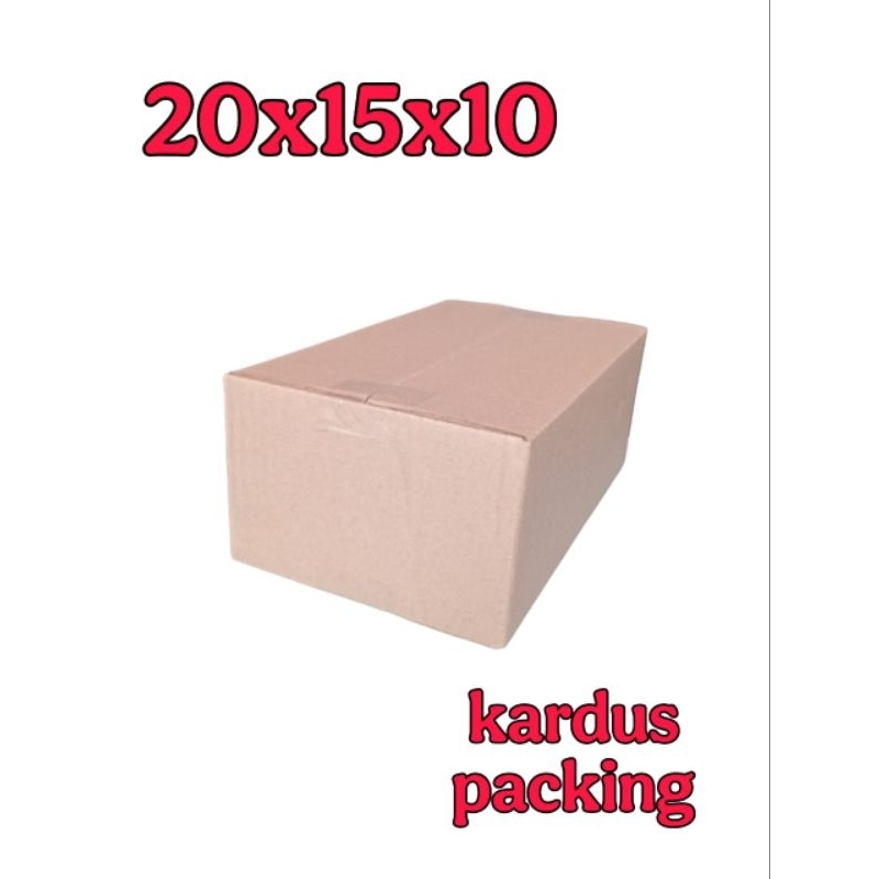 

kardus packing UK 20x15x10 kardus besar kardus kecil