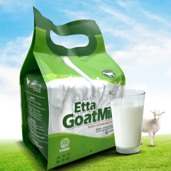 

ETTA GOAT MILK HNI HPAI Susu Kambing Etawa Bubuk Original Isi 10 Sachet