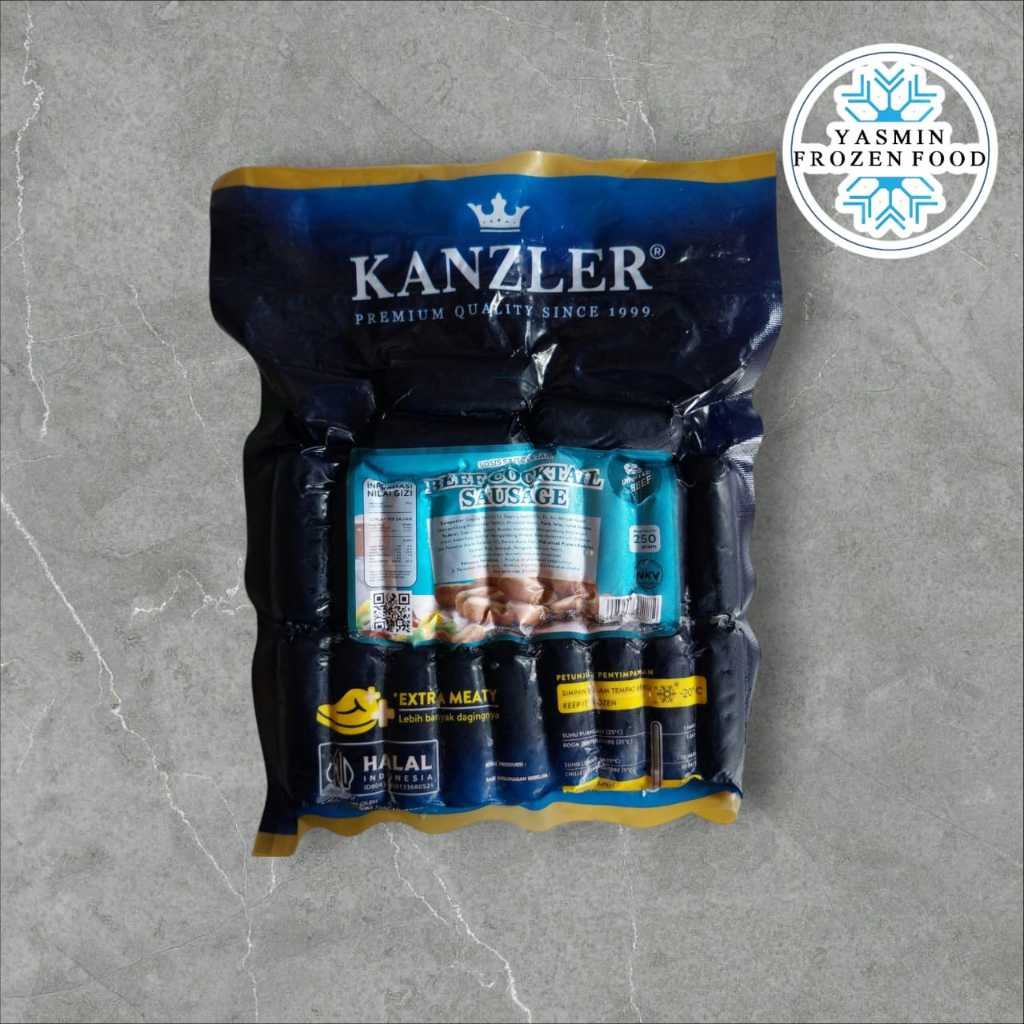 

Kanzler Sosis Beef Cocktail 250gr