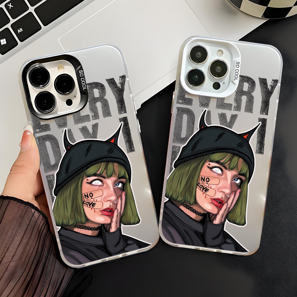 IMD case " NO LOVE " Compatible for Samsung 03, A04, A04E, M04, M13 5G, A03s, A02s, M02S, A05, A11, 