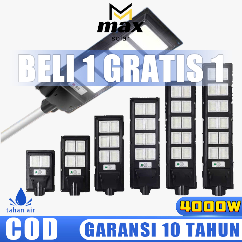 lampu jalan tenaga surya otomatis IP67 tahan air lampu suryacell outdoor Daya Tinggi lampu tenaga su