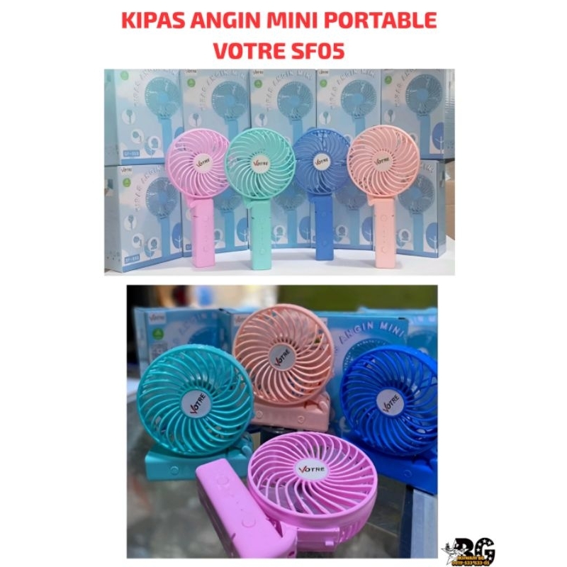 KIPAS ANGIN MINI PORTABLE VOTRE SF05B