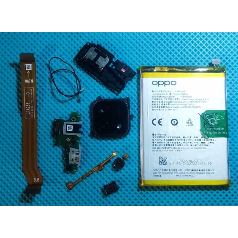 FX FLEXIBLE PCB CAS ANTENA SPEAKER OPPO A16K ORI COPOTAN SECOND