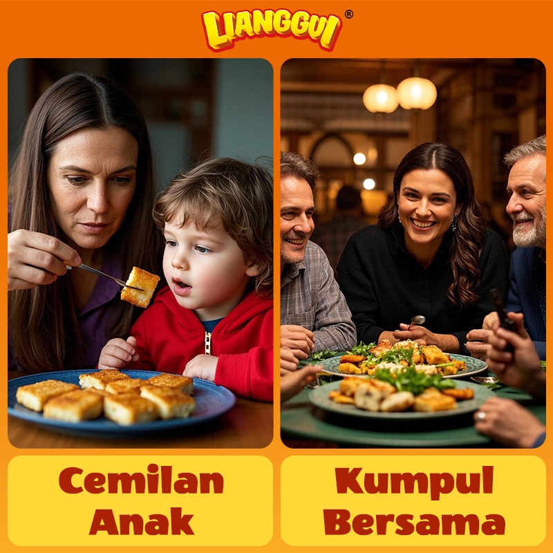 

Ay00! [HALAL] Luvish Fish Tofu Spicy/Barbeque-1Box Isi 30 Pcs Enak Cemilan