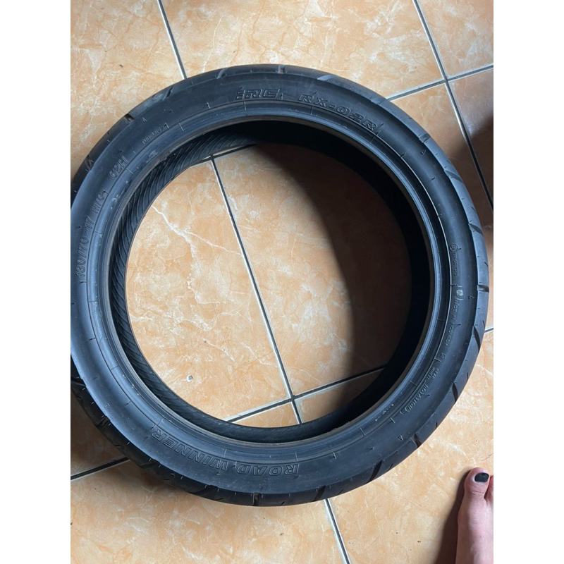 ban motor IRC 130/70-17 second tebal 98% termurah