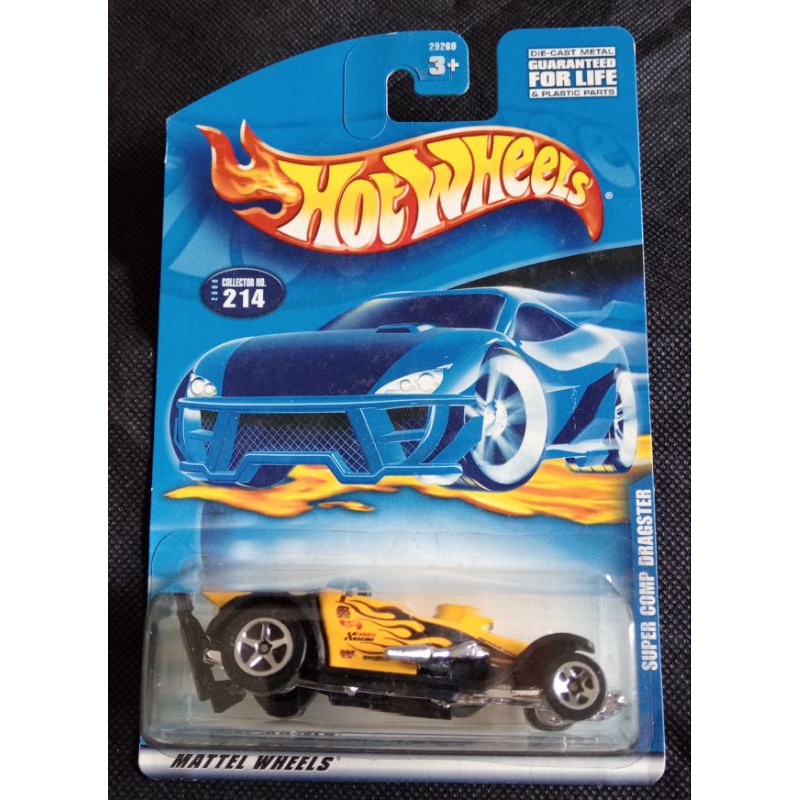 HOT WHEELS SUPER COMP DRAGSTER KUNING