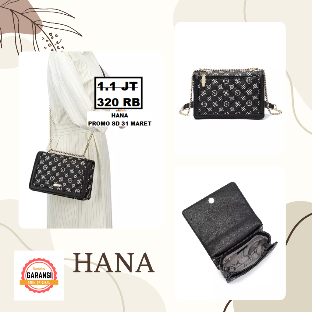 Tas HANA Wanita seri ISVARA ORIGINAL SALE sling bag