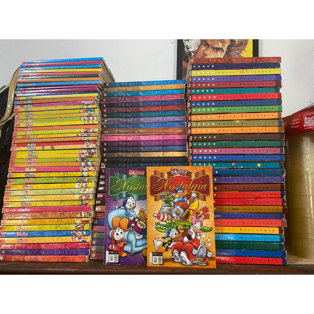 Komik Paman Gober Nostalgia fullset lengkap 1-107 Donal bebek gufi micky mouse dll