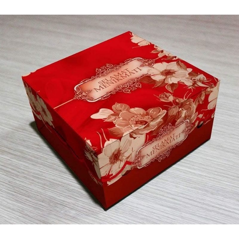 Kotak/Box Nasi ukuran 18x18