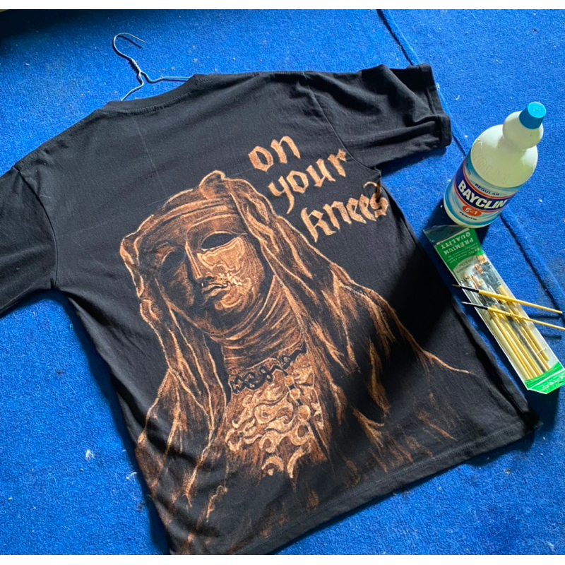 Bleaching Painting Art King Baldwin IV from Kingdom Of Heaven