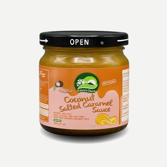 

Coconut Salted Caramel Sauce 200gr - Nature's Charm