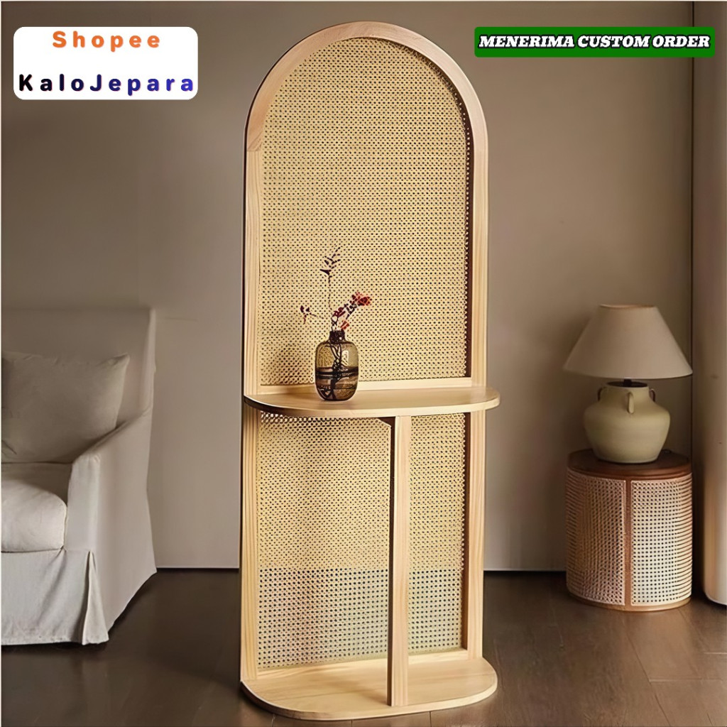 Partisi Sekat Ruang Tamu Bisa Dikirim Ke [ Bandung ] | Partisi Rotan | Jati Minimalis | Penyekat Rua