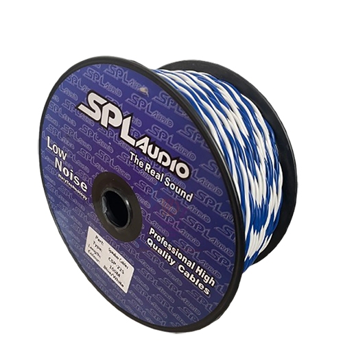 KABEL SPEAKER 2x2,5mm SPL AUDIO KEPANG (CSP-BLUE/WHITE) roll 100m