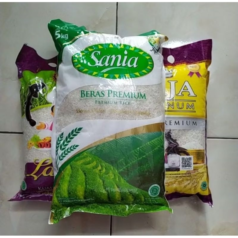 

BERAS 5KG ALL ITEM ( Pulen , bersih , higenis)