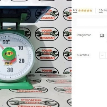 

Timbangan Duduk 60 KG FRT Body Kecil Timbangan Plat Vietnam 60kg Jarum