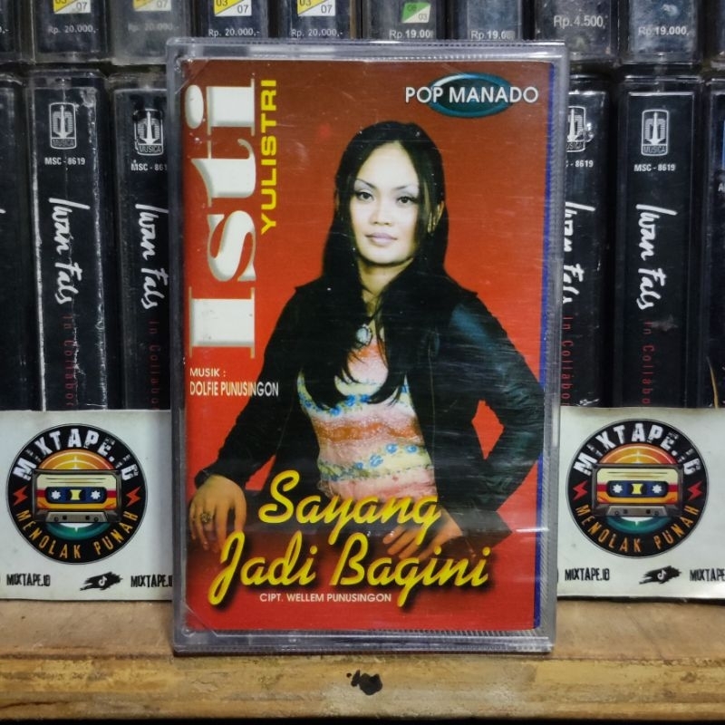 Kaset Pita - Isti Yulistri - Sayang Jadi Bagini - Pop Manado - Radio Tape - Kaset - Radio - Pemutar 