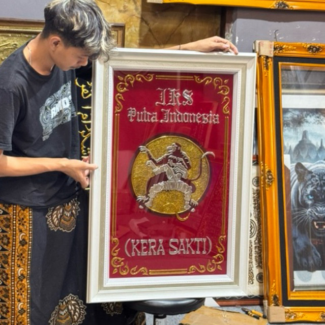 Logo IKSPI hiasan dinding lambang kera sakti