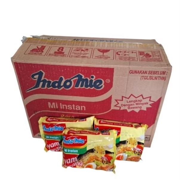 

Indomie Ayam Bawang 1 Dus Isi 40pcs