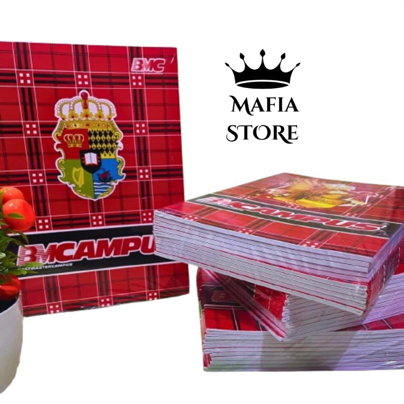 

Ay00! TERLARISSSS !!!! BUKU TULIS BMC CAMPUS (ISI 5 PCS) 36 LEMBAR