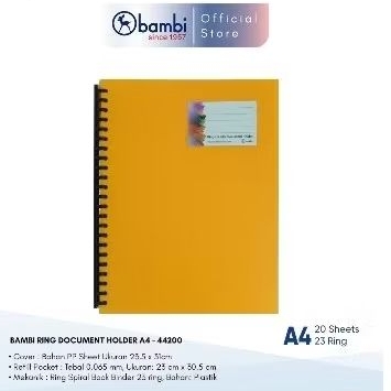

Bambi ring document holder