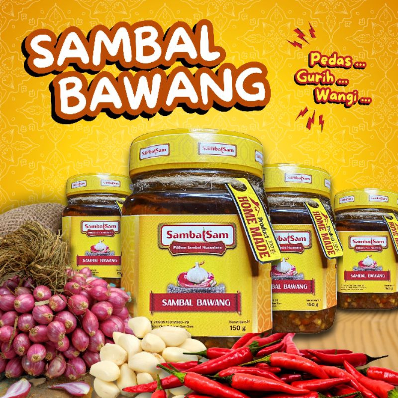 

Sambal Bawang SambalSam 175 gram