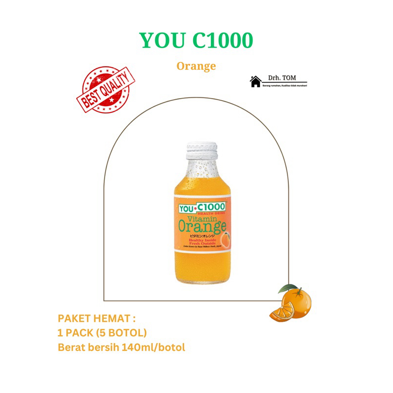 

You C1000 | Vitamin C 140ml [5 BOTOL]