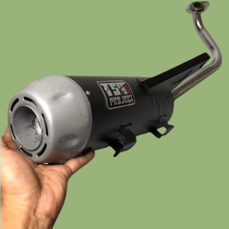 Knalpot Standar Raccing Bas Adem Harian Aman Metic Honda Beat Street Tahun 2020 Sampai 2025