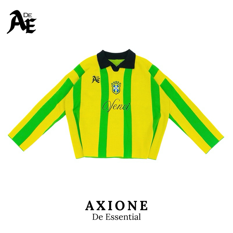Axione Jersey Knit - Brazil Edition Boxy Fit , Axione De Essential
