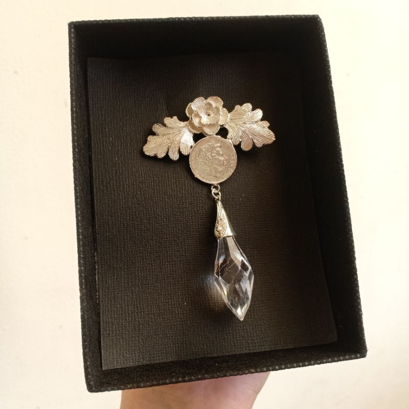 Bros alpaka lanang / cowok koin rambat silver