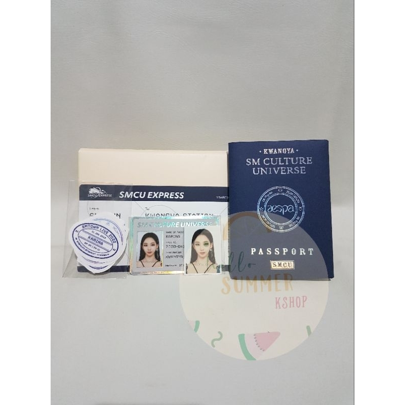 Aespa Karina Passport SMCU MD