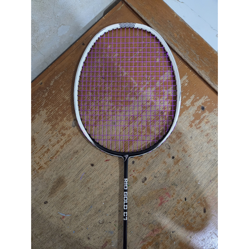 Raket Badminton Flypower Rio Gold C1 100% Original Bekas / Second