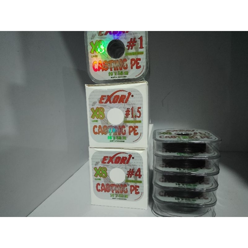 Senar PE Exori Casting X8 50M