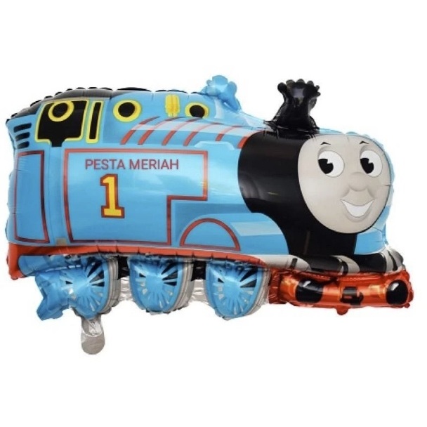 Balon Foil Karakter Kereta Thomas