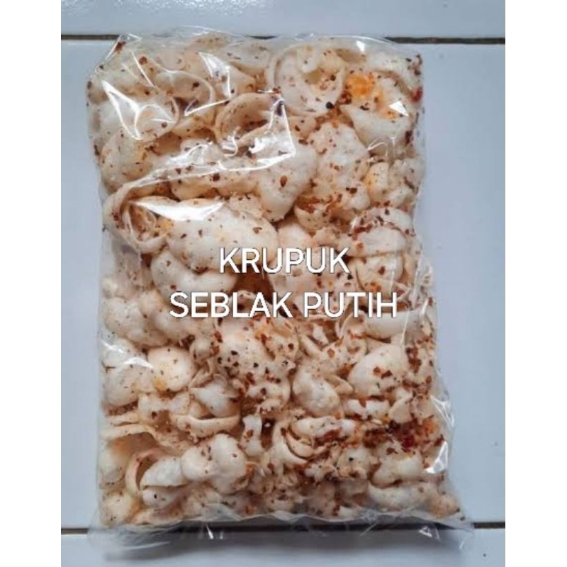 

KERUPUK PUTIH PEDAS // UKURAN 500gr