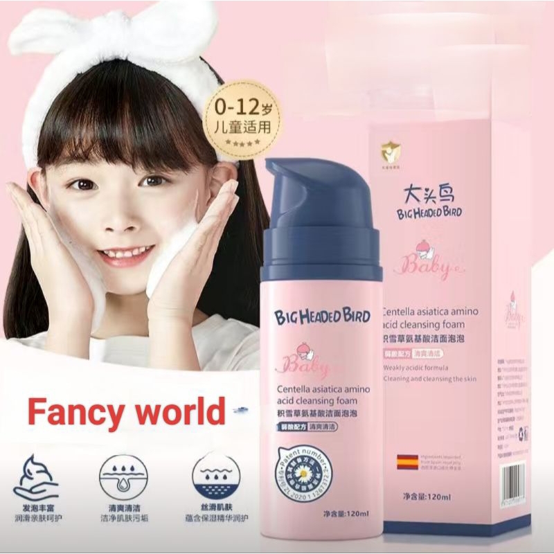 Pembersih wajah anak Facial Foam Sabun cuci muka anak